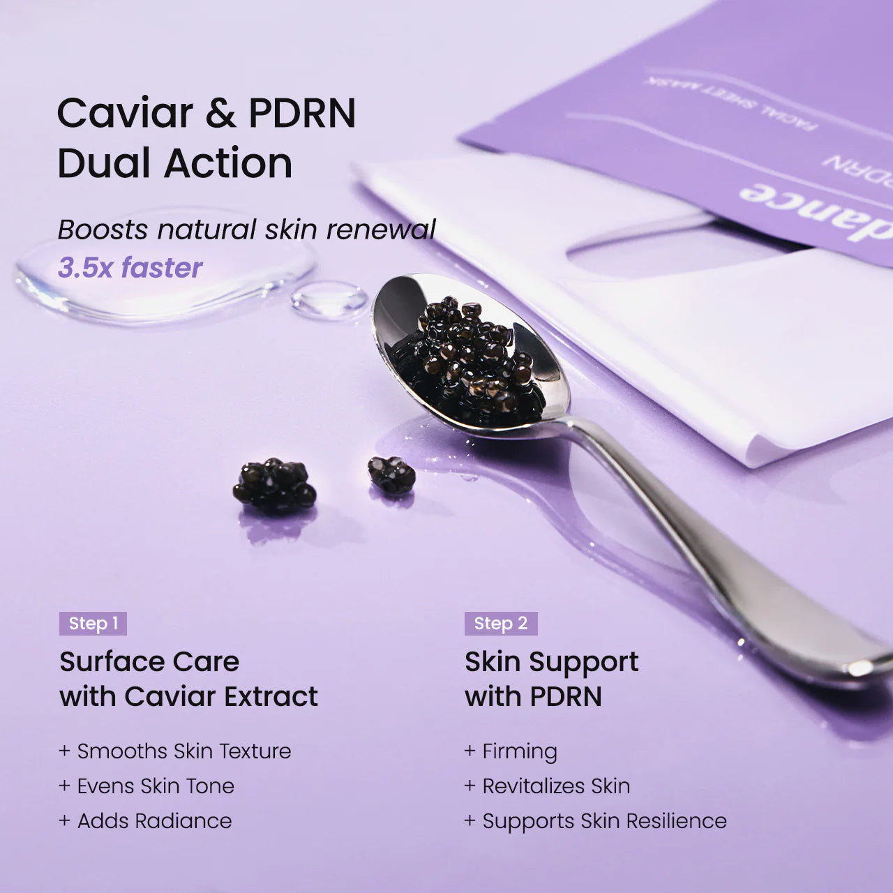 Biodance - Rejuvenating Caviar PDRN Real Deep Mask