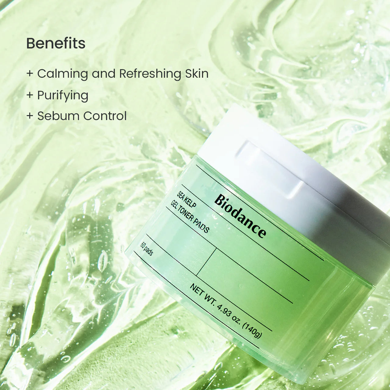 Biodance - Sea Kelp Gel Toner Pads (60 pads)